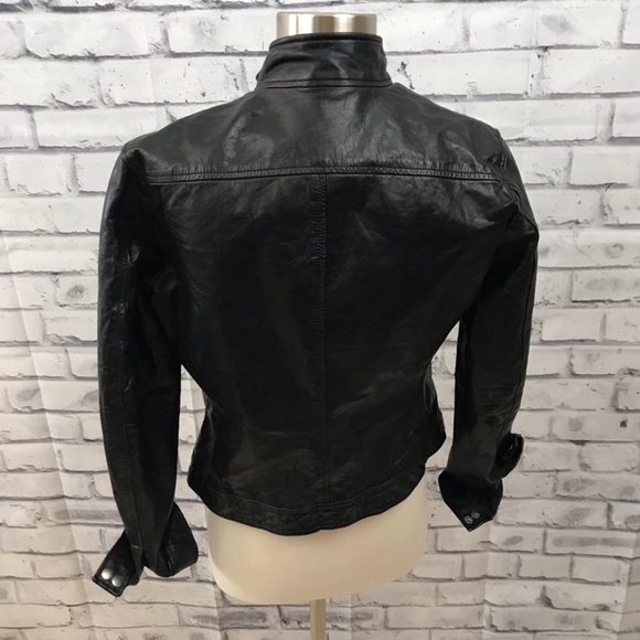 Gap Genuine Leather Jacket size Small - Picture 2 of 7
